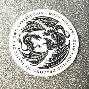 10/$10 GAME OF THRONES waterproof Sticker